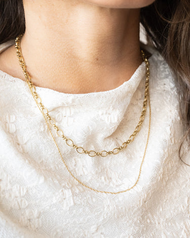 TILTIL Statement Necklace Fien Gold - Things I Like Things I Love