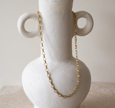 TILTIL Statement Necklace Fien Gold - Things I Like Things I Love