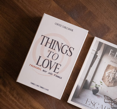 TILTIL Storage Book Things To Love - Things I Like Things I Love