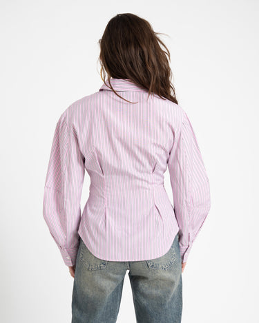 TILTIL Striped Liana Blouse Light Pink - Things I Like Things I Love