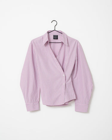 TILTIL Striped Liana Blouse Light Pink - Things I Like Things I Love
