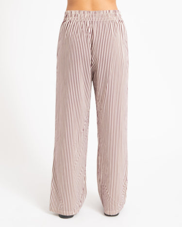 TILTIL Striped Loui Pants Bordeaux - Things I Like Things I Love