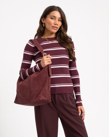 TILTIL Striped Roellie Ribknit Roze - Things I Like Things I Love