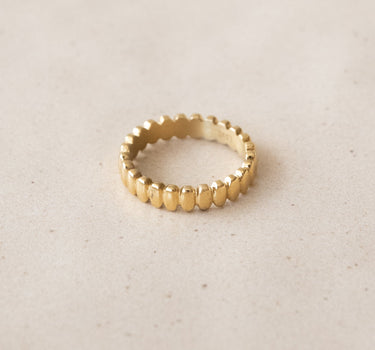 TILTIL Stripy Ring Goud - Things I Like Things I Love