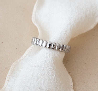 TILTIL Stripy Ring Zilver - Things I Like Things I Love