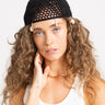 TILTIL Summer Crochet Shell Hat Zwart - Things I Like Things I Love