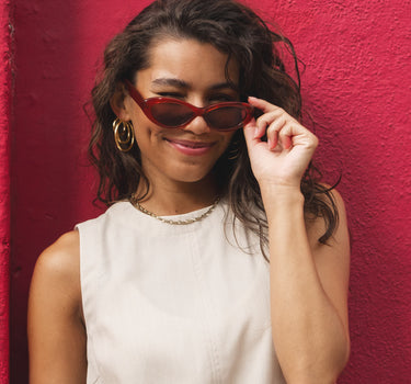 TILTIL Sunglasses Nina Red - Things I Like Things I Love