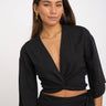 TILTIL Sunny Linen Top Black One Size - Things I Like Things I Love