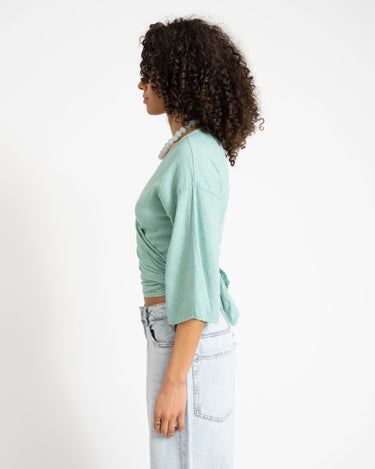 TILTIL Sunny Linen Top Mint One Size - Things I Like Things I Love