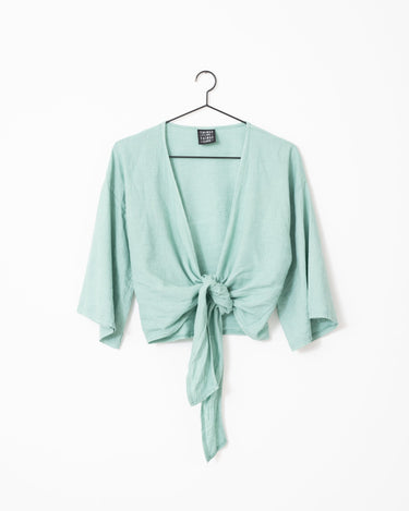 TILTIL Sunny Linen Top Mint - Things I Like Things I Love