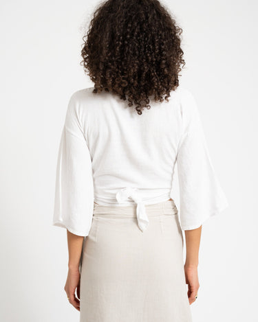 TILTIL Sunny Linen Top White One Size - Things I Like Things I Love