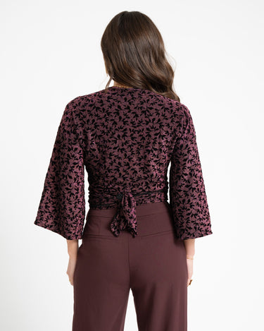 TILTIL Sunny Velvet Floral Pink One Size - Things I Like Things I Love