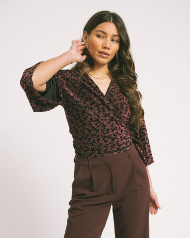 TILTIL Sunny Velvet Floral Pink One Size - Things I Like Things I Love