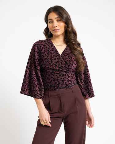 TILTIL Sunny Velvet Floral Pink One Size - Things I Like Things I Love