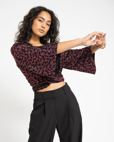 TILTIL Sunny Velvet Floral Pink One Size - Things I Like Things I Love