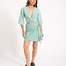 TILTIL Sunny Wrap Skirt Mint - Things I Like Things I Love