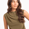 TILTIL Suvi Pleated Top Groen - Things I Like Things I Love