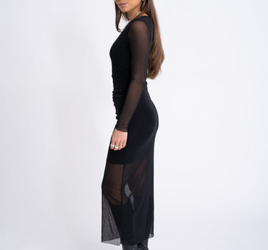TILTIL Suzie Mesh Dress Black - Things I Like Things I Love