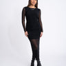 TILTIL Suzie Mesh Dress Black - Things I Like Things I Love