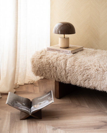 TILTIL Table Lamp Mushy Iron Beige / Brown - Things I Like Things I Love