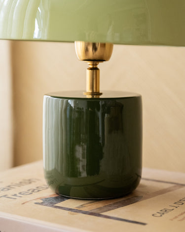 TILTIL Table Lamp Mushy Iron Matcha / Olive Green - Things I Like Things I Love
