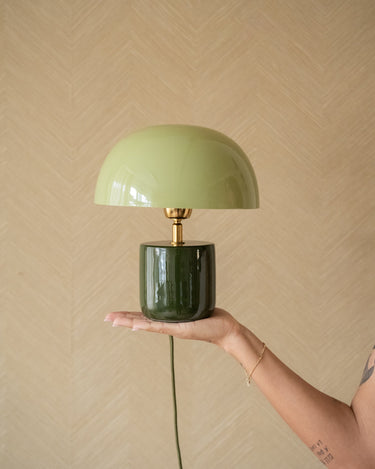 TILTIL Table Lamp Mushy Iron Matcha / Olive Green - Things I Like Things I Love