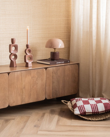 TILTIL Table Lamp Mushy Iron Pink / Bordeaux - Things I Like Things I Love