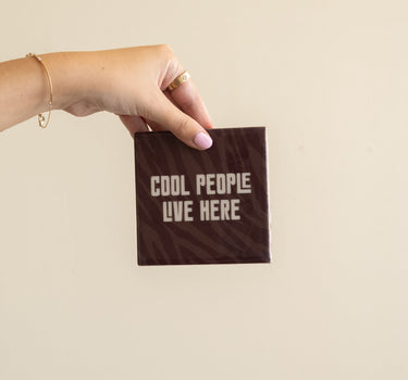 TILTIL Tegeltje Cool People Live Here - Things I Like Things I Love