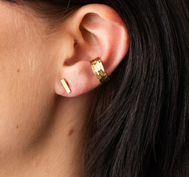 TILTIL Textured Earcuff Goud - Things I Like Things I Love