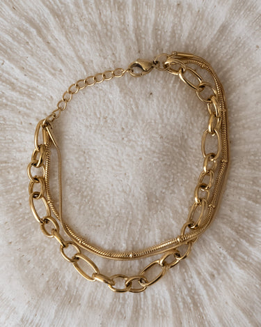TILTIL Three In One Bracelet Goud - Things I Like Things I Love