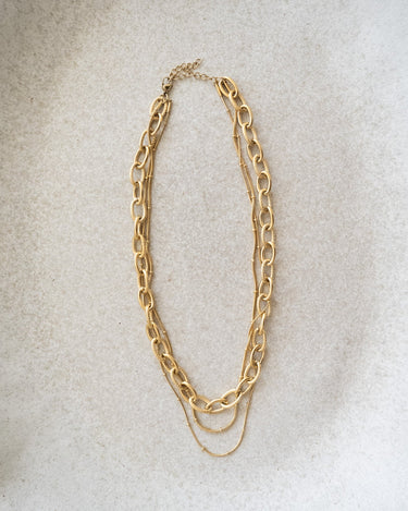 TILTIL Three In One Necklace Gold - Things I Like Things I Love