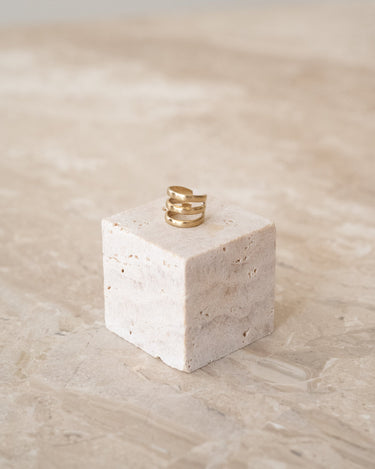 TILTIL Three Lines Earcuff Gold - Things I Like Things I Love