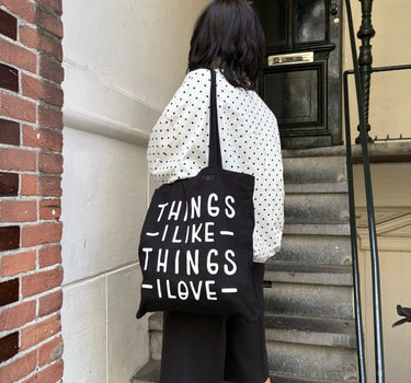 TILTIL Tote Bag - Things I Like Things I Love