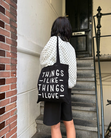 TILTIL Tote Bag - Things I Like Things I Love
