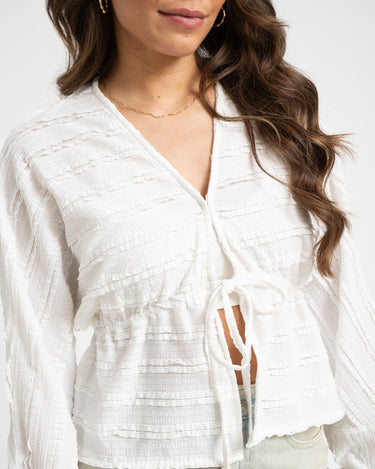 TILTIL Uma Lace Blouse White - Things I Like Things I Love