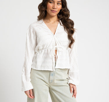 TILTIL Uma Lace Blouse White - Things I Like Things I Love