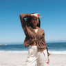 TILTIL Uma Structured Blouse Brown - Things I Like Things I Love
