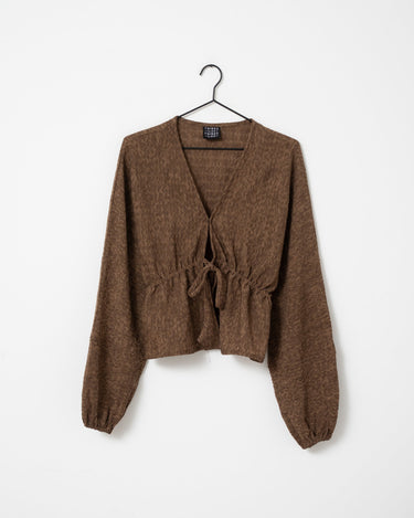 TILTIL Uma Structured Blouse Brown - Things I Like Things I Love