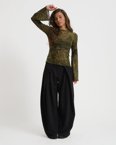 TILTIL Wide Lela Pantalon Black - Things I Like Things I Love
