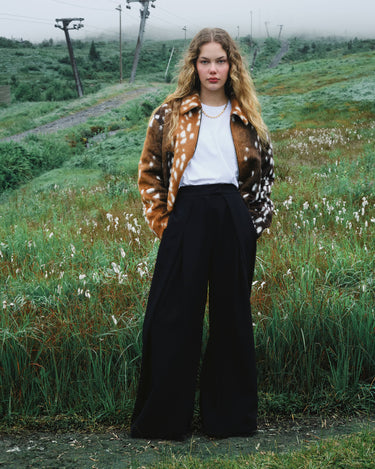 TILTIL Wide Lela Pantalon Black - Things I Like Things I Love