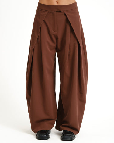 TILTIL Wide Lela Pantalon Bruin - Things I Like Things I Love