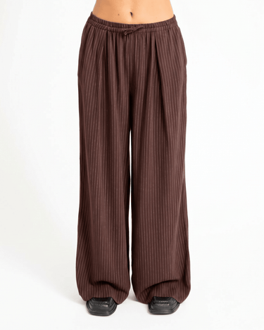 TILTIL Wide Lyna Trousers Brown - Things I Like Things I Love
