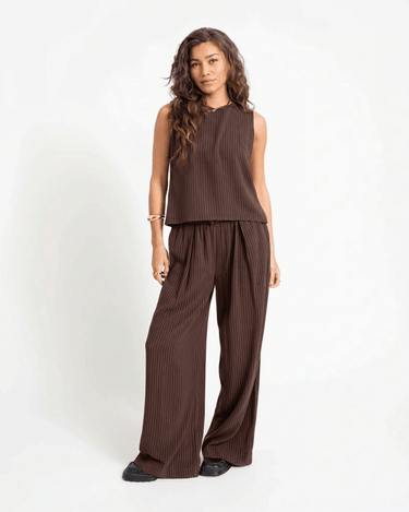 TILTIL Wide Lyna Trousers Brown - Things I Like Things I Love