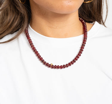 TILTIL Winny Necklace Bordeaux - Things I Like Things I Love