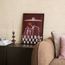 TILTIL X ARDWORKS Wall Art Dakota Burgundy A2 / B1 - Things I Like Things I Love