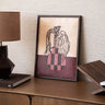 TILTIL X ARDWORKS Wall Art Saddle Squares Blush A3 / A2 - Things I Like Things I Love
