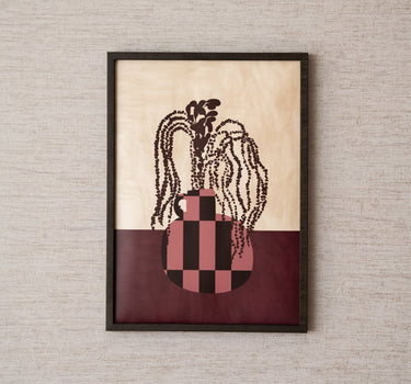 TILTIL X ARDWORKS Wall Art Saddle Squares Blush A3 / A2 - Things I Like Things I Love