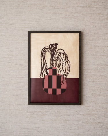 TILTIL X ARDWORKS Wall Art Saddle Squares Blush A3 / A2 - Things I Like Things I Love