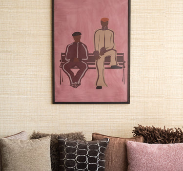 TILTIL X ARDWORKS Wall Art Sidewalk Dusty Pink B2 / B1 - Things I Like Things I Love