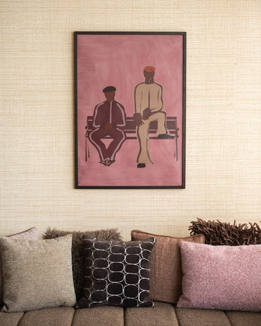 TILTIL X ARDWORKS Wall Art Sidewalk Dusty Pink B2 / B1 - Things I Like Things I Love